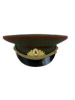 Cold War Era Soviet Russian Officer Visor Cap Size 60