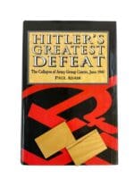 WW2 German Hitler's Greatest Defeat Collapse of Army Group Centre Used Hardcover Reference Book