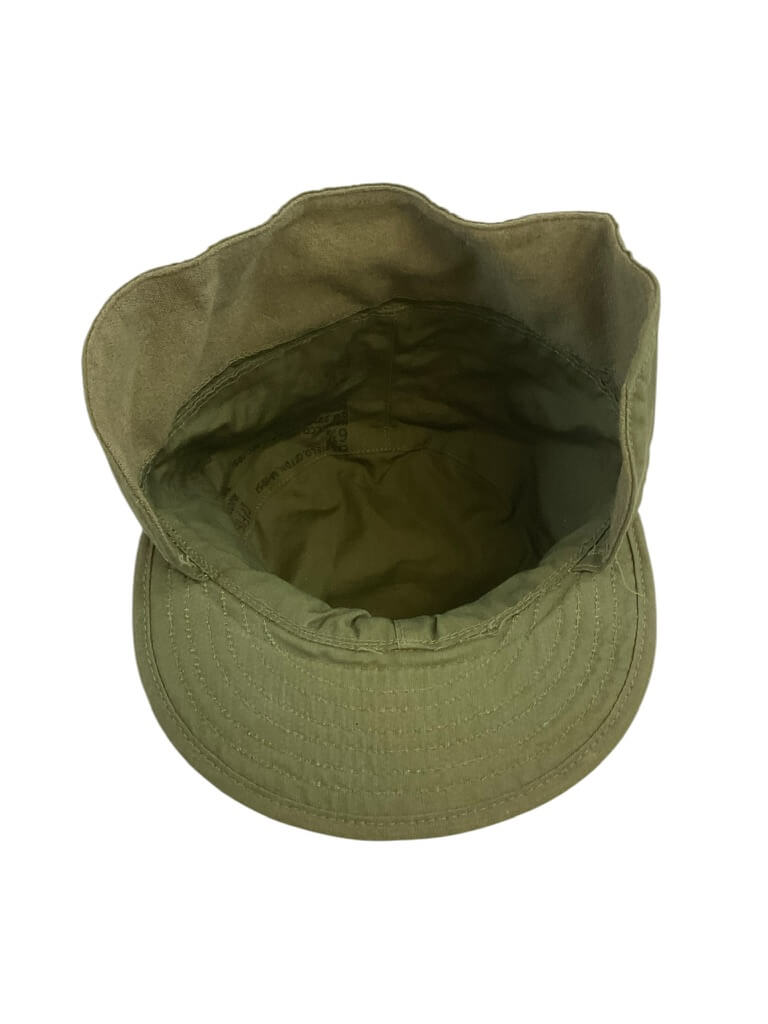 US Army Korean War M-1951 Pattern OD Green Cotton Field Cap Size 6 3/4 US Army Korean War M-1951 Pattern OD Green Cotton Field Cap Size 6 3/4