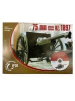 WW2 Polish 75mm Armata Cannon WZ. 1897 Model Detail Photo Magazine No 26 New Softcover Reference Book