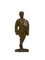 WW2 German Army Heer Officer Wounded Arm Lineol Toy Soldier WW2 German Army Heer Officer Wounded Arm Lineol Toy Soldier