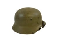 WW2 German DAK Afrika Corps M40 Steel Helmet ET62 RESTORED FAKE