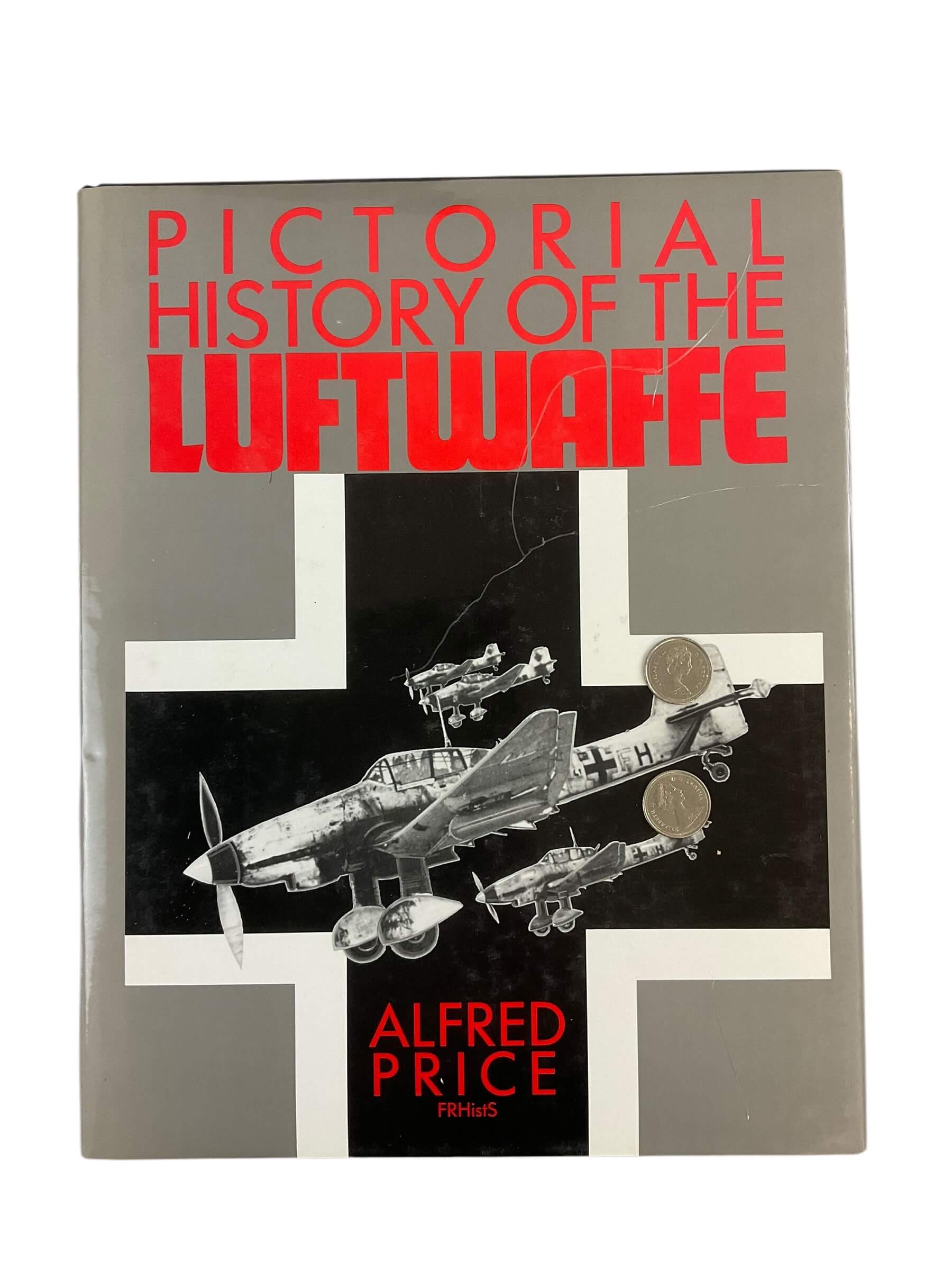 WW2 German The Pictorial History of the Luftwaffe Used Hardcover Reference Book WW2 German The Pictorial History of the Luftwaffe Used Hardcover Reference Book