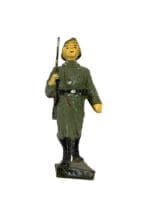 WW2 German Army Heer Rifleman Marching Elastolin Toy Soldier 5 WW2 German Army Heer Rifleman Marching Elastolin Toy Soldier 5