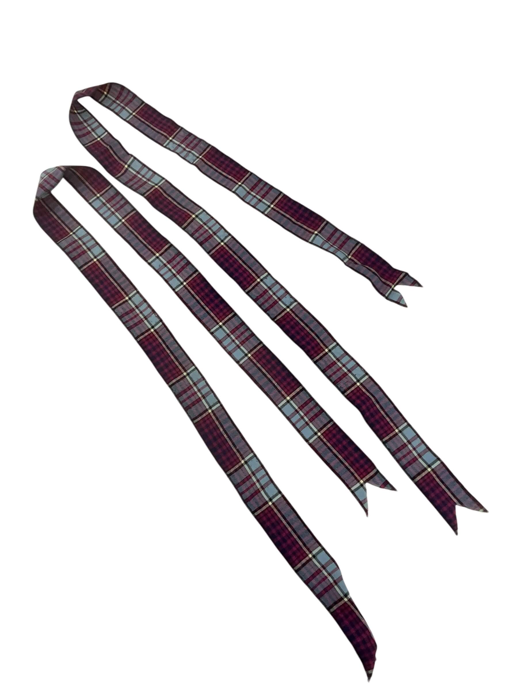 Canadian Forces RCAF Tartan Bagpipe Streamers Canadian Forces RCAF Tartan Bagpipe Streamers
