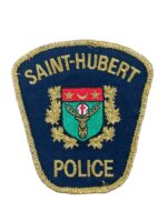 Canadian Saint-Hubert Quebec Gold Border Police Patch
