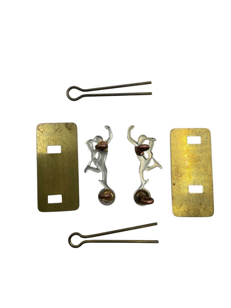 British Royal Corps of Signals Collars Insignia Pair British Royal Corps of Signals Collars Insignia Pair