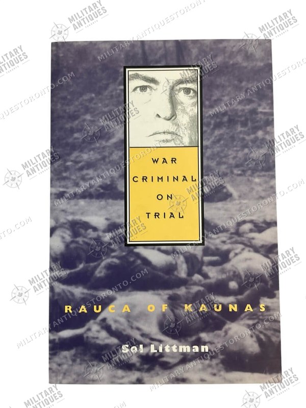 WW2 German Holocaust War Criminal on Trial Rauca of Kaunas SC Reference ...