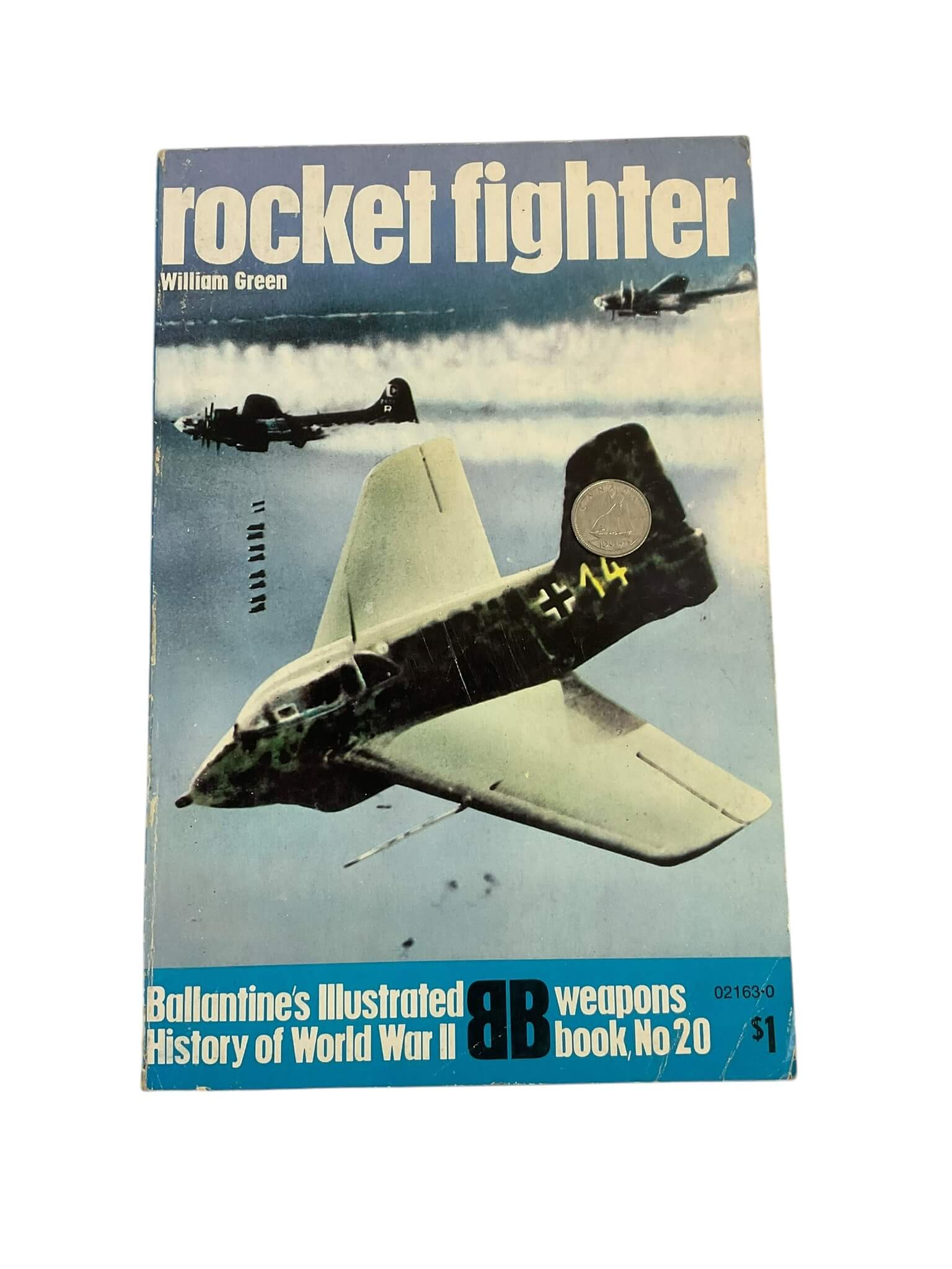 WW2 German Rocket Fighter Ballantines No 20 Used Softcover Reference Book WW2 German Rocket Fighter Ballantines No 20 Used Softcover Reference Book