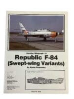 US USAF Republic F84 Aerofax Minigraph 15 SC Reference Book