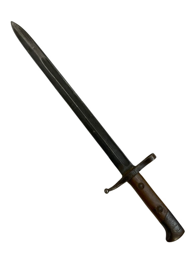 Italian Model 1891 Vetterli Bayonet Without Scabbard Italian Model 1891 Vetterli Bayonet Without Scabbard