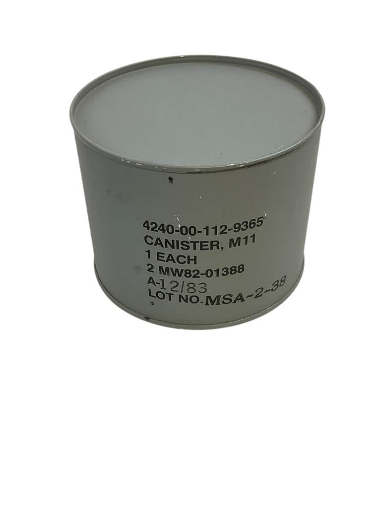 US Respirator Canister M11 Filter In Tin US Respirator Canister M11 Filter In Tin