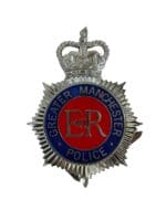 British Greater Manchester Police Helmet Plate