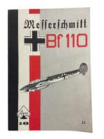 WW2 German Luftwaffe Messerschmidt Bf 110 Aero Series No 16 Used Softcover Reference Book