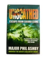 UN Peacekeeping British Sierra Leone UNSCATHED Hard Cover Reference Book