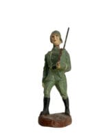 WW2 German Army Heer Rifleman Marching Elastolin Toy Soldier 9