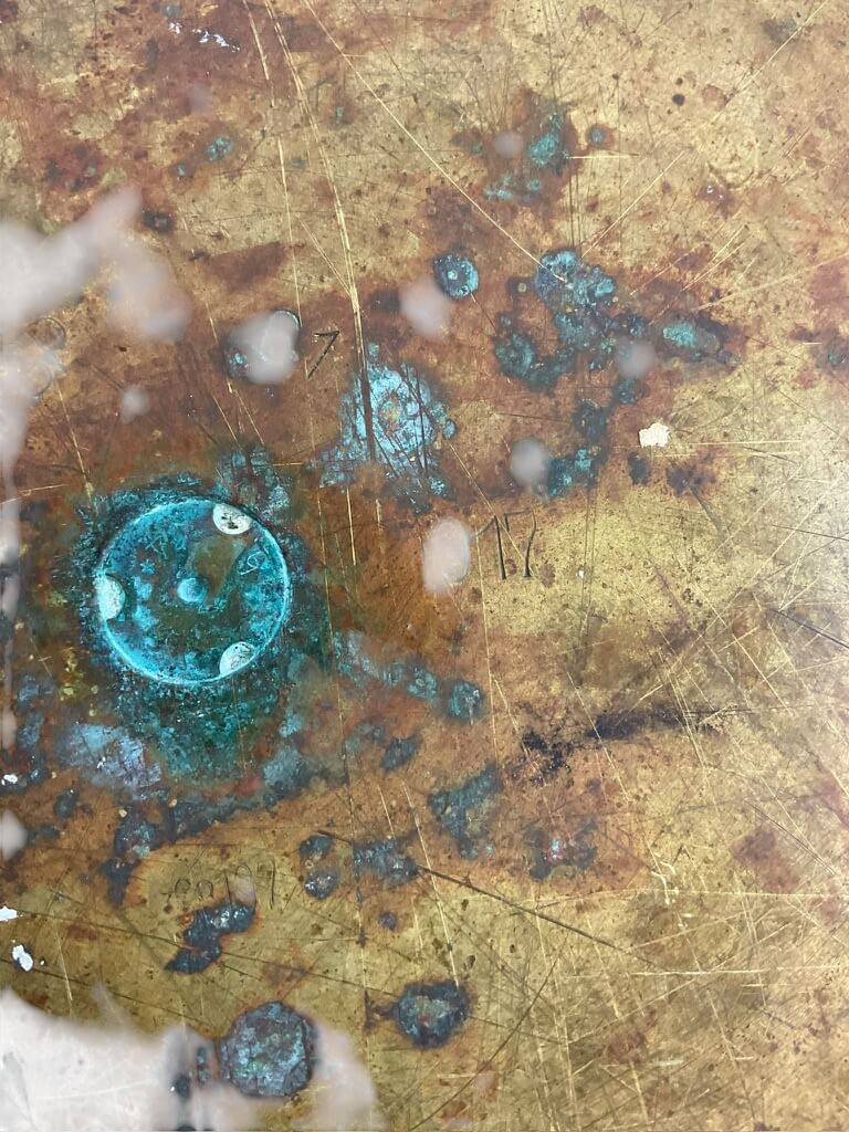 WW1 Imperial German 21cm Shell Casing Dated 1917 WW1 Imperial German 21cm Shell Casing Dated 1917