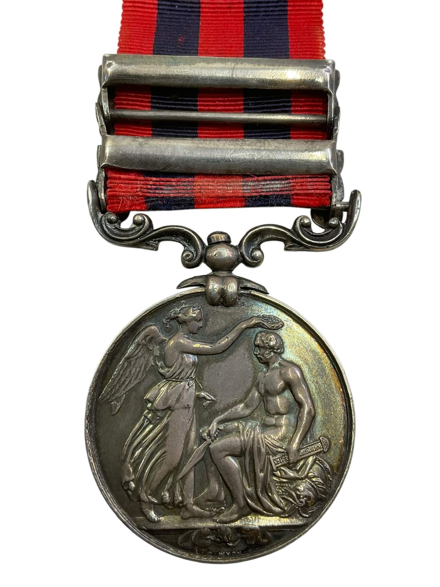 British India General Service Medal 6440 Pte J Connolly 1st Btn Rifle Brigade British India General Service Medal 6440 Pte J Connolly 1st Btn Rifle Brigade