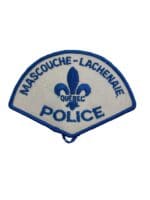 Canadian Mascouche-Lachenaie Quebec Blue Border Police Patch
