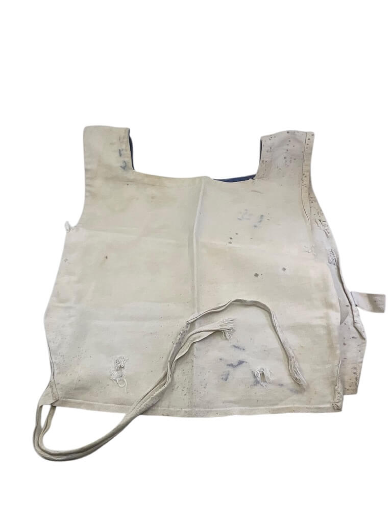 WW2 Era Canadian Navy RCN White Dickie Bib WW2 Era Canadian Navy RCN White Dickie Bib