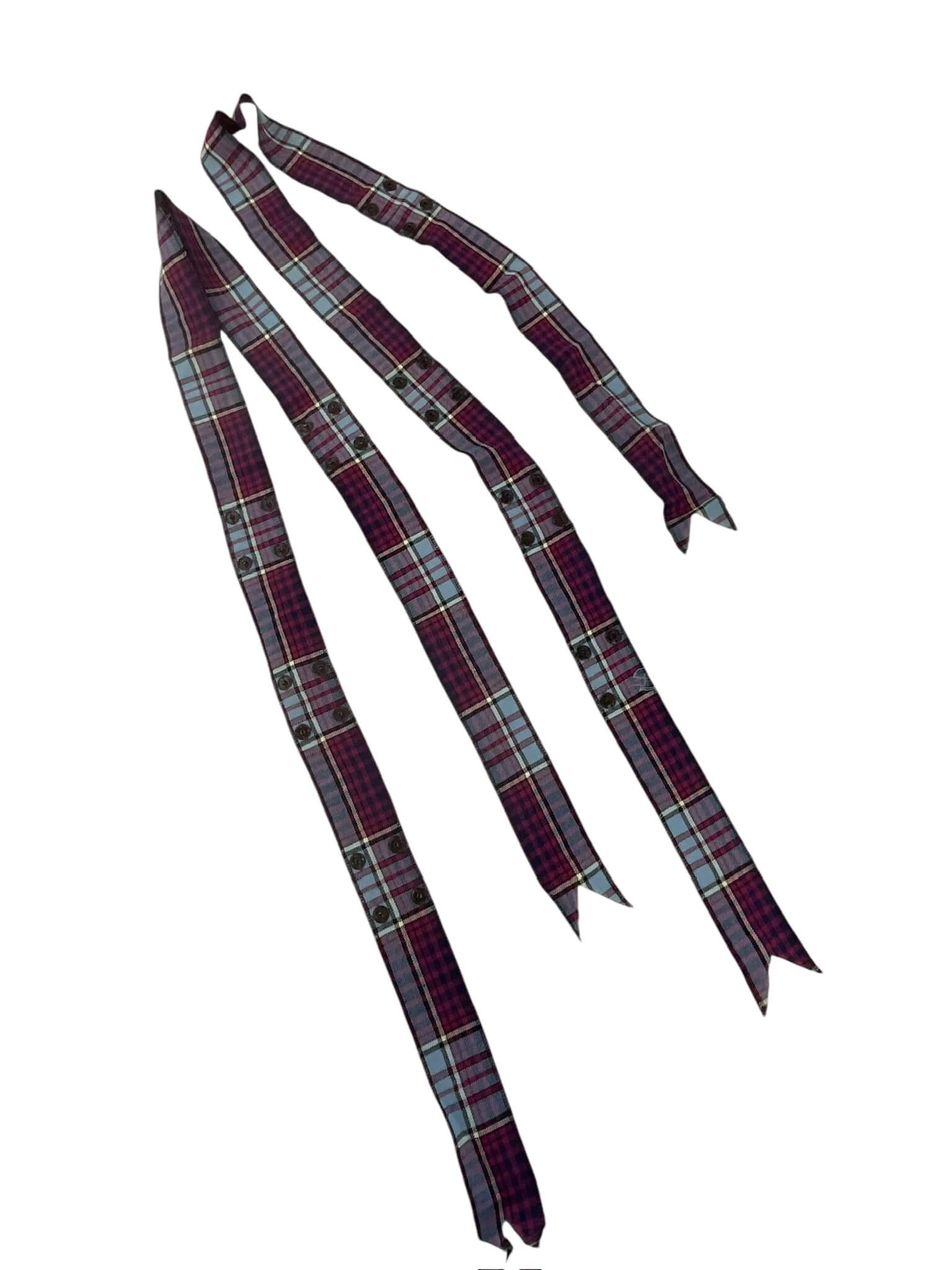 Canadian Forces RCAF Tartan Bagpipe Streamers Canadian Forces RCAF Tartan Bagpipe Streamers