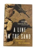 Canadian Forces Afghanistan A Line in the Sand Wiss Hardcover Reference Book