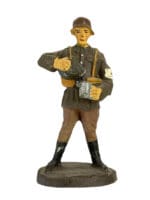 WW2 German Army Heer Medic With Canteen Elastolin Toy Soldier