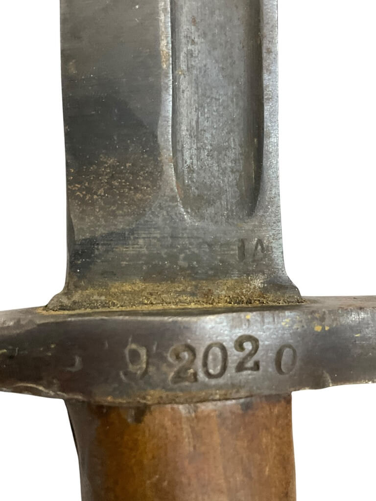 Italian Model 1891 Vetterli Bayonet Without Scabbard Italian Model 1891 Vetterli Bayonet Without Scabbard