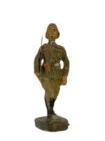 WW2 German Army Heer Officer With Sword Elastolin Toy Soldier 1 WW2 German Army Heer Officer With Sword Elastolin Toy Soldier 1