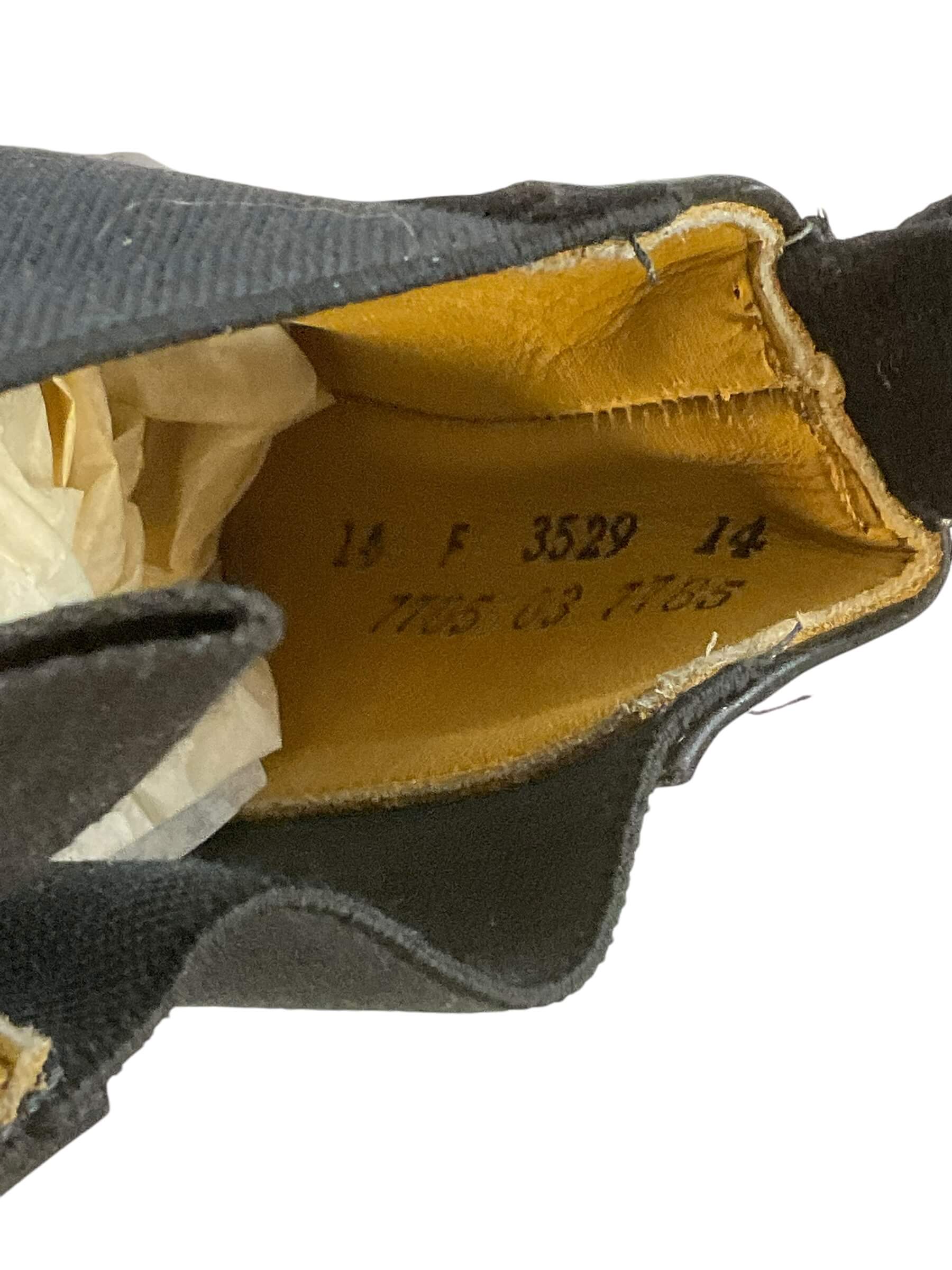 Canadian Royal Canadian Mounted Police RCMP Half Wellington Boots Size 14F NIB Canadian Royal Canadian Mounted Police RCMP Half Wellington Boots Size 14F NIB