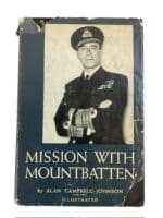 WW2 British Mission With Mountbatten Reference Book