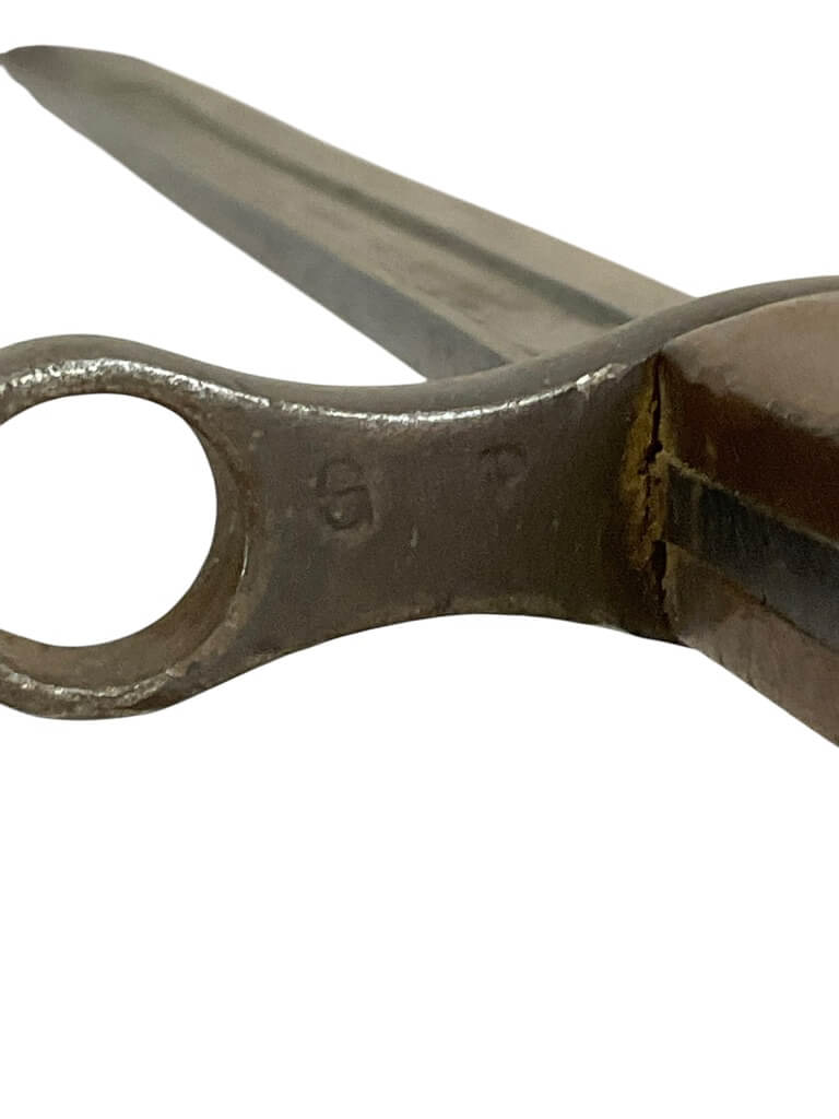 Italian Model 1891 Vetterli Bayonet Without Scabbard Italian Model 1891 Vetterli Bayonet Without Scabbard