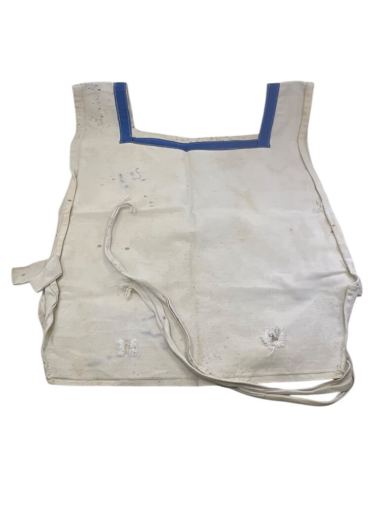 WW2 Era Canadian Navy RCN White Dickie Bib WW2 Era Canadian Navy RCN White Dickie Bib