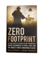 Private Military Contractors Zero Footprint Hardcover Reference Book