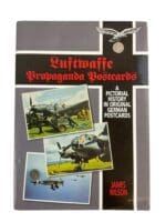 WW2 German Luftwaffe Propaganda Postcards Pictorial History Used Hardcover Reference Book WW2 German Luftwaffe Propaganda Postcards Pictorial History Used Hardcover Reference Book
