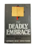 WW2 German The Deadly Embrace Hitler Stalin and the Nazi Soviet Pact Used Hardcover Reference Book