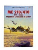 WW2 German Luftwaffe ME 210/410 Mity 1 Realia POLISH TEXT Used Softcover Reference Book