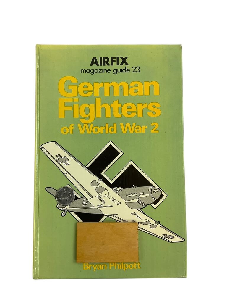 WW2 German Airfix Magazine Guide 23 German Fighters of WW2 Used Hardcover Reference Book WW2 German Airfix Magazine Guide 23 German Fighters of WW2 Used Hardcover Reference Book
