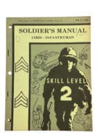Cold War US Infantryman Skill Level 2 Soldiers Manual Reference Book