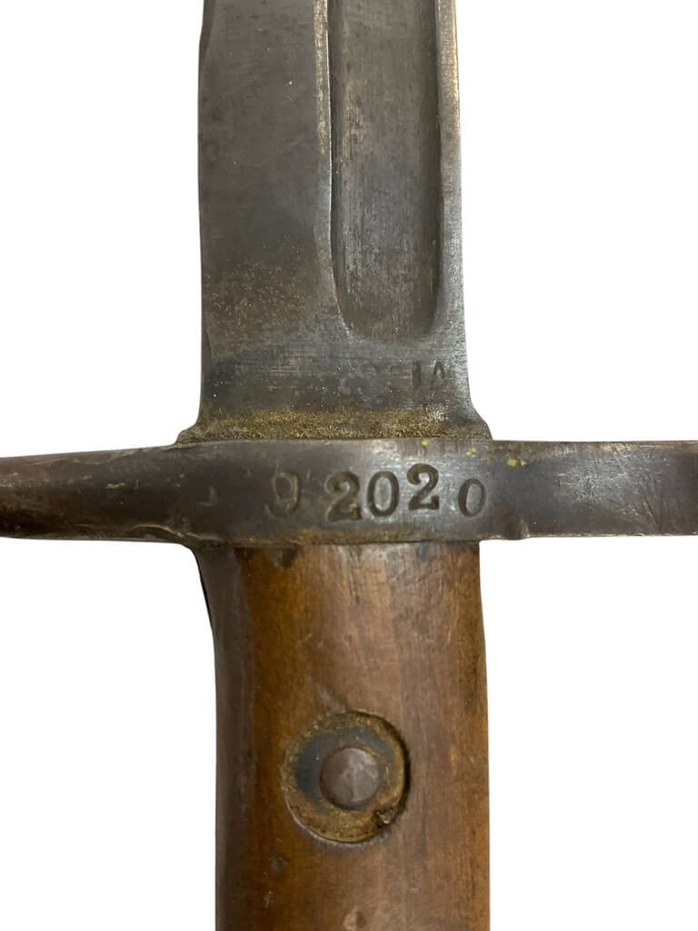 Italian Model 1891 Vetterli Bayonet Without Scabbard Italian Model 1891 Vetterli Bayonet Without Scabbard