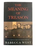 Post WW2 British The Meaning Of Treason by Rebecca West Reference Book