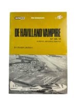 British RAF De Havilland Vampire NF MK 10 RAF Service Reference Book