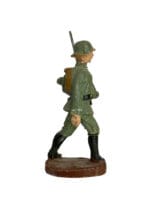 WW2 German Army Heer Rifleman Marching Elastolin Toy Soldier 2