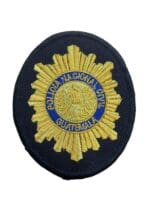 Guatemala Policia Nacional Civil Black Border Police Patch