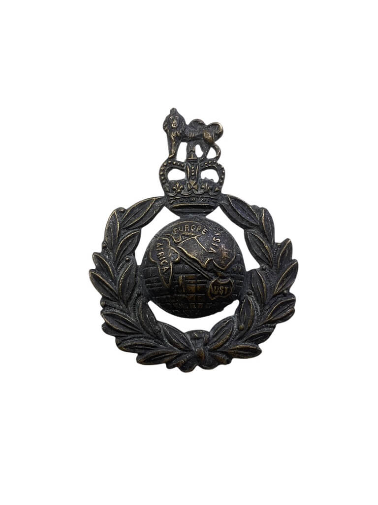 British Royal Marines Cap Badge British Royal Marines Cap Badge