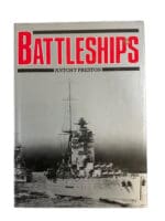 WW1 WW2 German British US Battleships Used Hardcover Reference Book