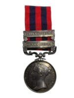 British India General Service Medal 6440 Pte J Connolly 1st Btn Rifle Brigade