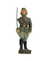 WW2 German Army Heer Officer With Sword Lineol Toy Soldier