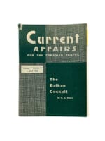 Post WW2 Canadian Current Affairs Magazine Vol 7 No 1 July 54 Book