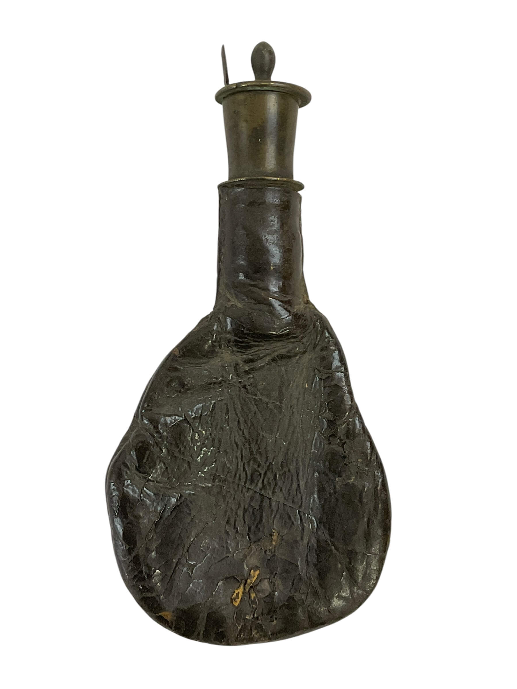 Victorian Period British Canadian Powder Flask Victorian Period British Canadian Powder Flask